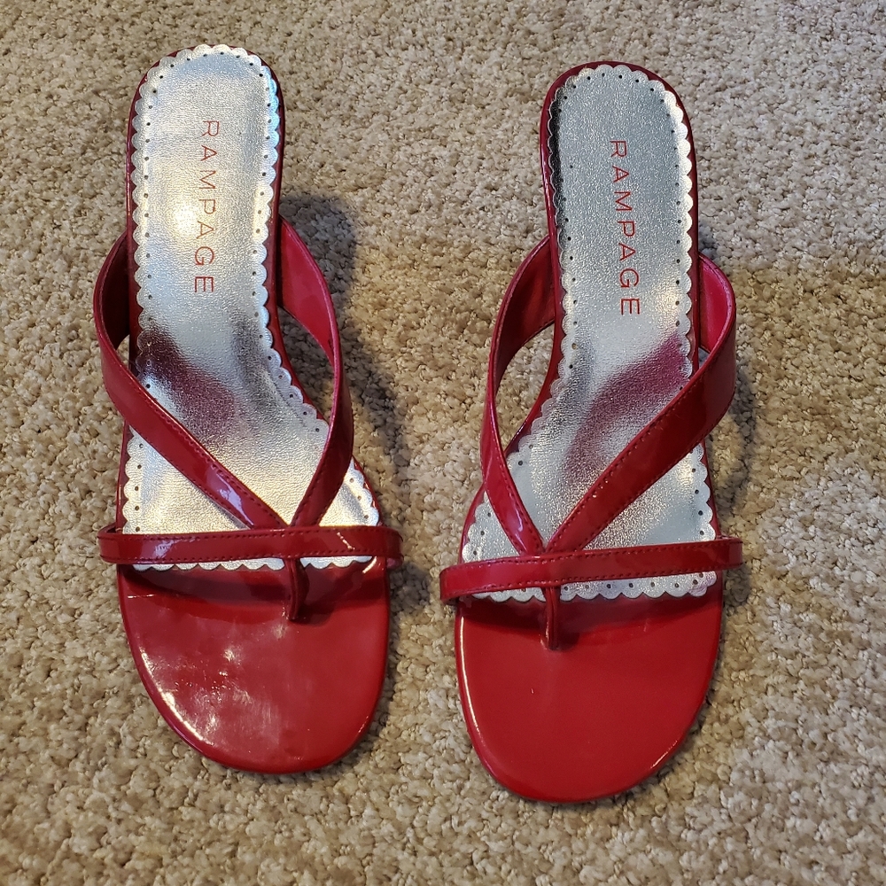 Rampage Red Heels